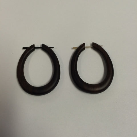 Coconut Peg Earrings